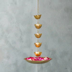 Traditional Brass Puja Thali Set – Royal Entice